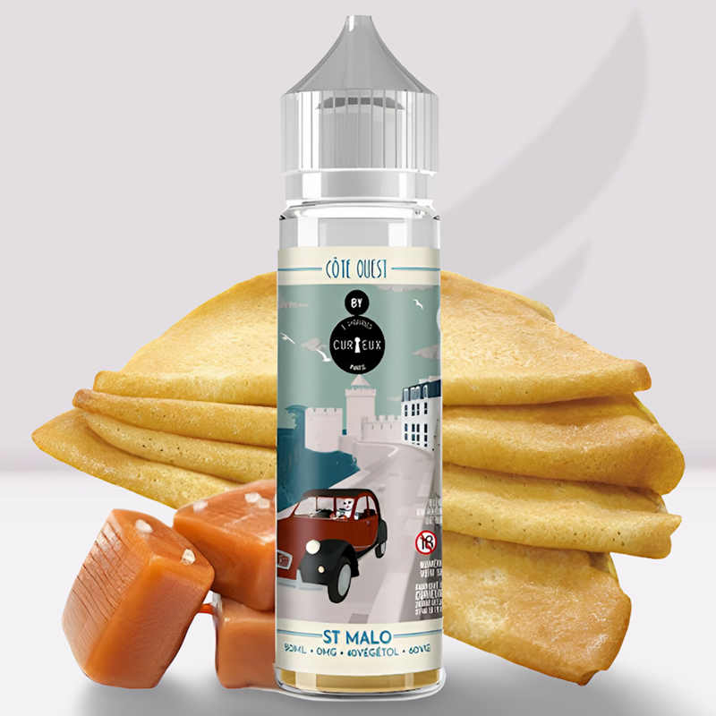 St Malo Curieux E-liquides