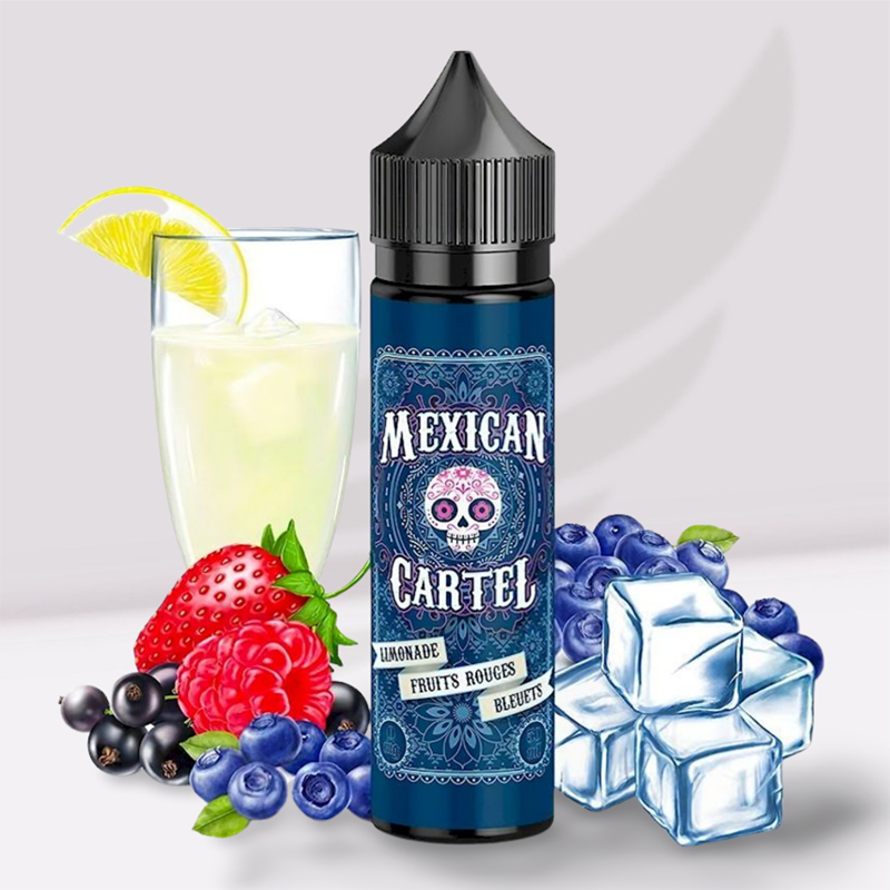 Prêt à booster Limonade Fruits Rouges Bleuets - Mexican Cartel