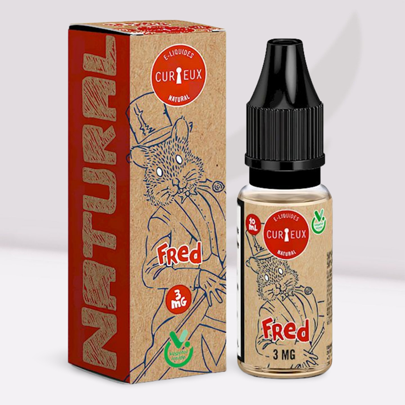 E-liquide Natural Fred par Curieux E-liquides