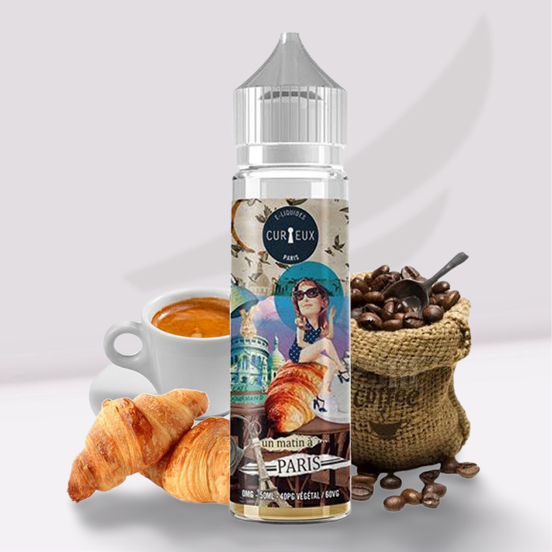 Prêt à booster Un Matin à Paris - Curieux E-liquides