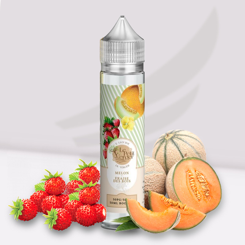 Prêt à Booster Melon Fraise des Bois - Le Petit Verger