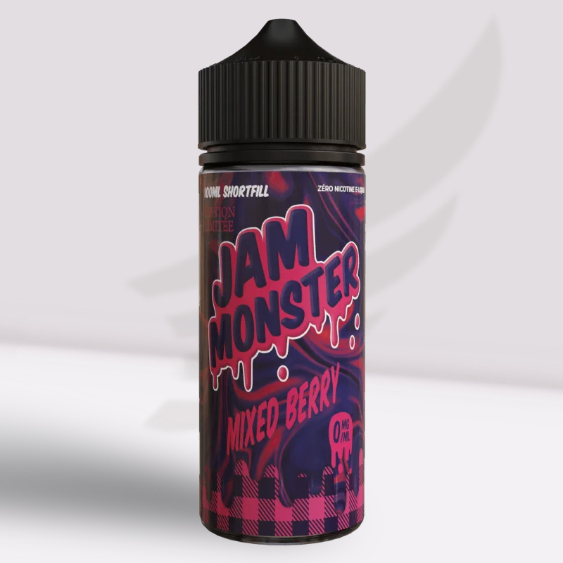 Prêt à booster Mixed Berry - Jam Monster by Monster Vape Labs