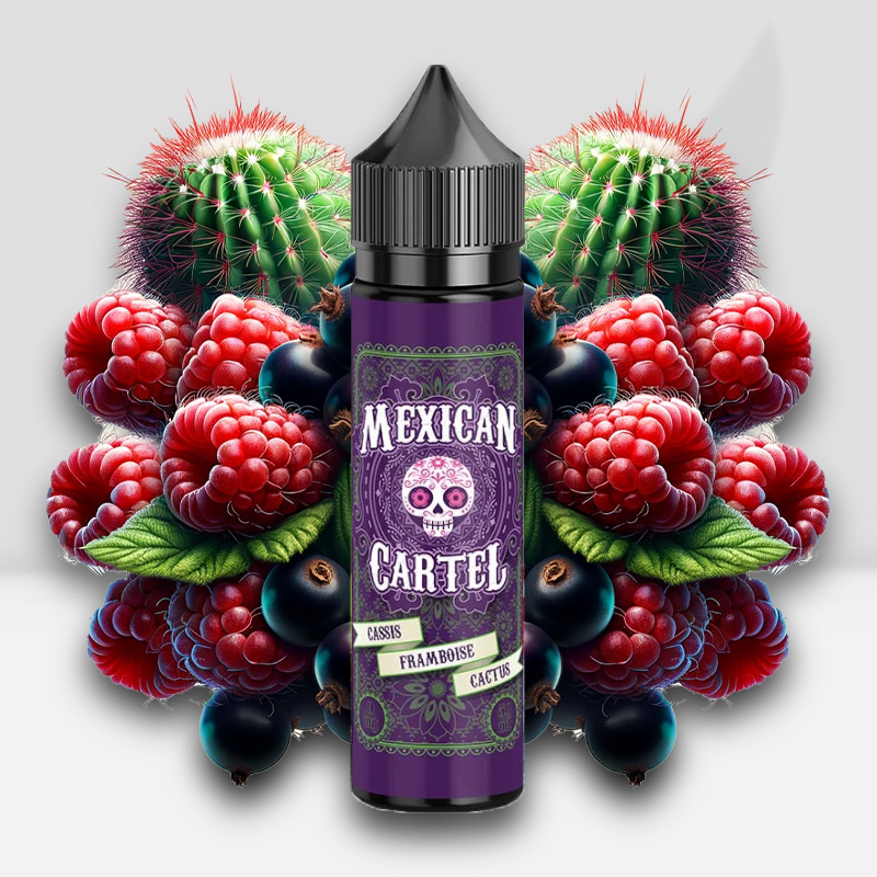 Prêt à booster Cassis Framboise Cactus - Mexican Cartel