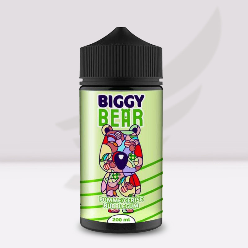 Pomme Cerise Bubble Gum 200ml - Biggy Bear Secret's LAb