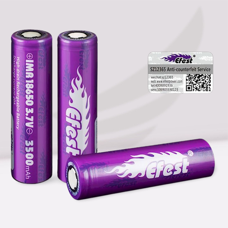 Accu IMR Purple 3500mAh 10/20A - Efest