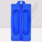 Etui silicone pour 2 accus 20700/21700