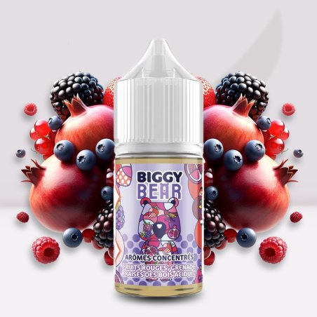 Arôme Fruits Rouges Grenade Fraise des Bois Acidulée - 30ml - Biggy Bear Secret's LAb